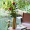 9-Inch Tall Ceramic Bent Melted Modern Style Sculpture Table Centerpiece Flower Vase, a Unique and Decorative Vase in an Elegant Gold Finish, Perfect for Adding Sophistication to Home or Office Décor, Ideal for Showcasing Fresh or Dried Flowers with